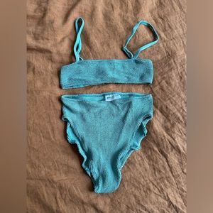 Youswim Poise Swimsuit in High Waist Two Piece in Sage